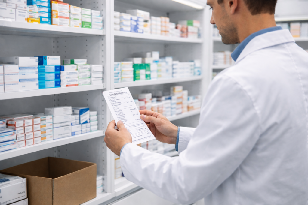 Control de inventario farmacia