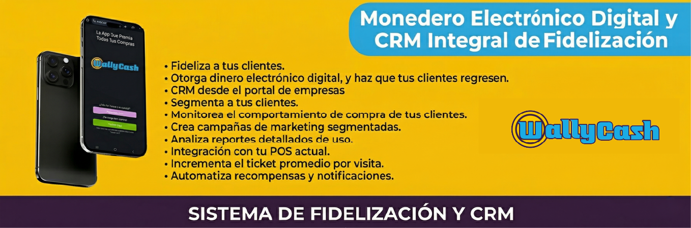 Sistema de fidelización WallyCash